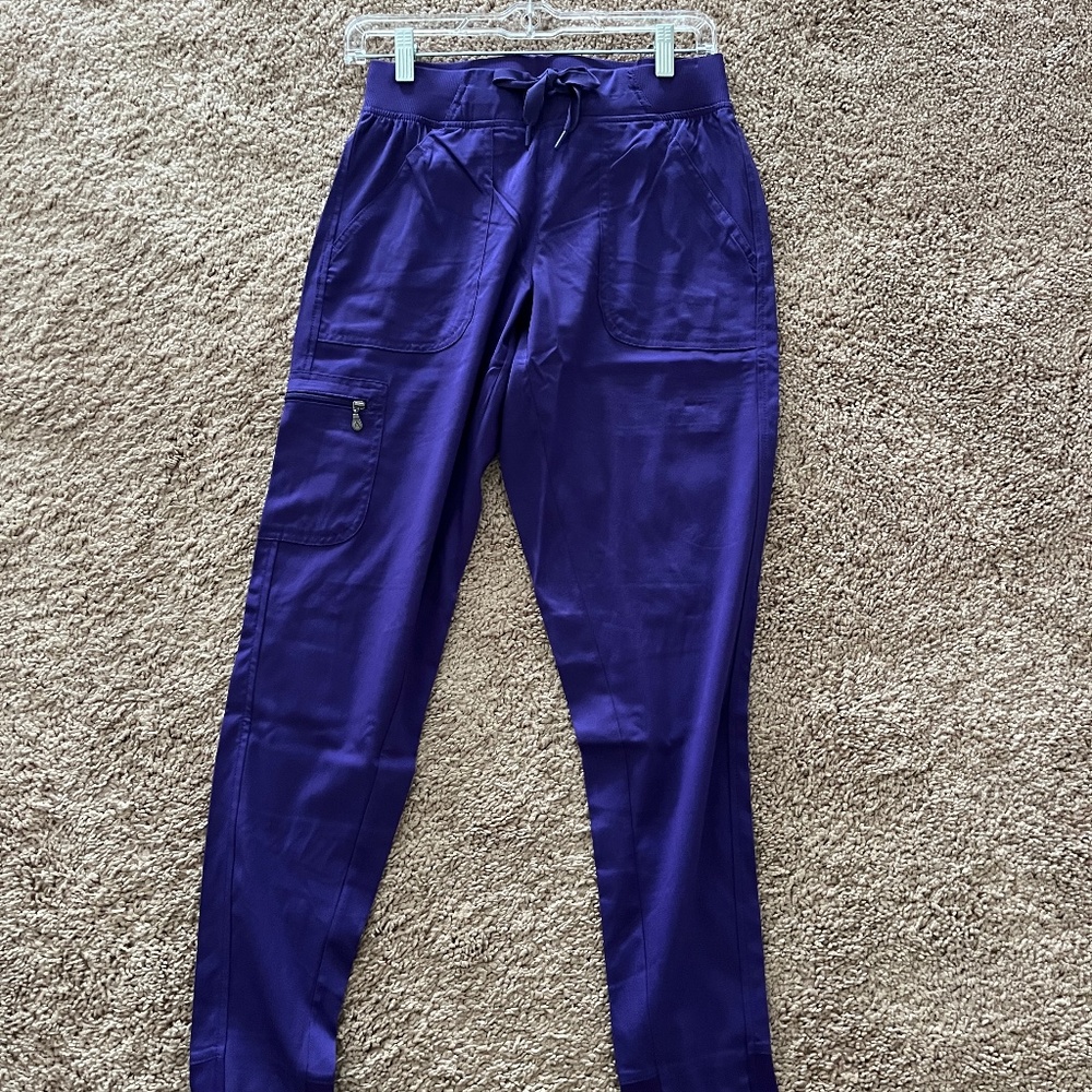 ADAR Scrub Joggers -Grape